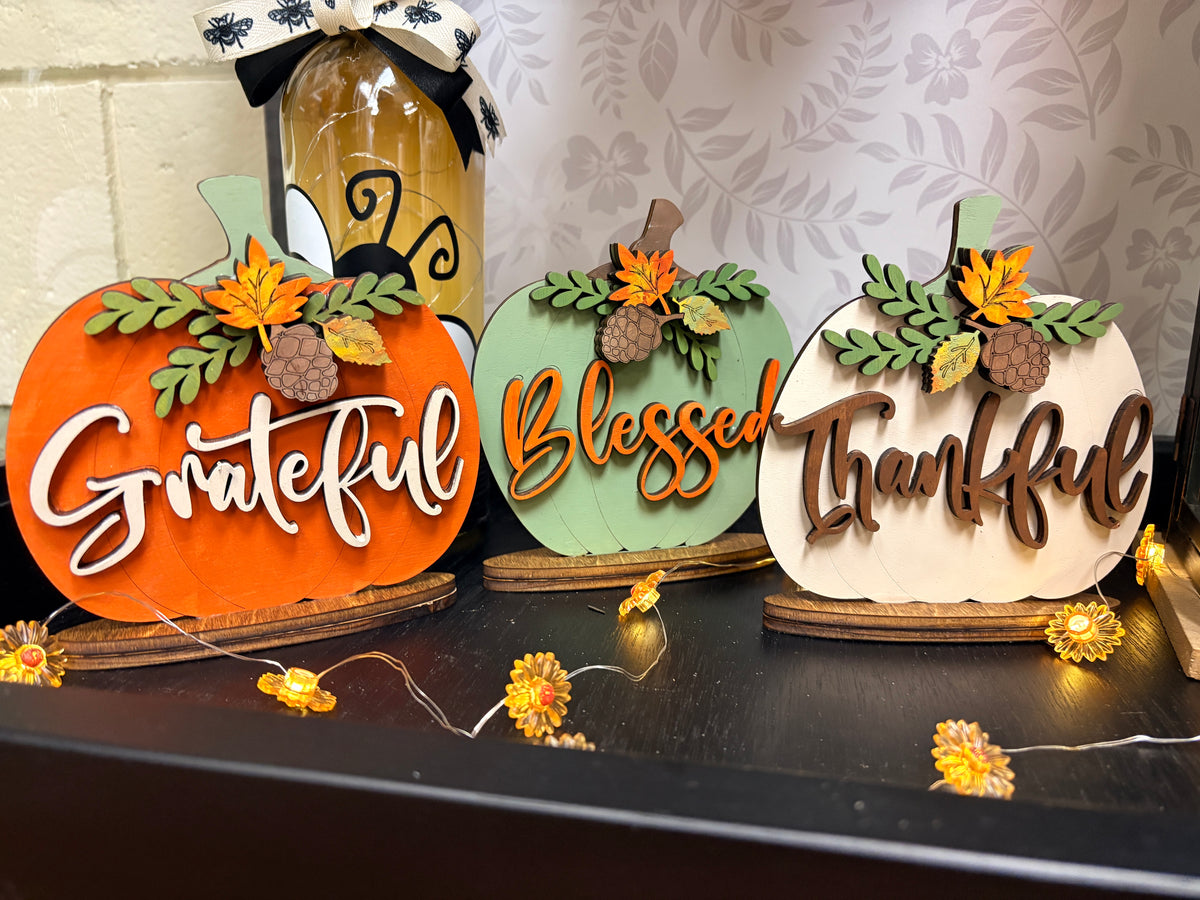 Pumpkin Trio