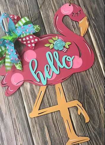 Flamingo Hello