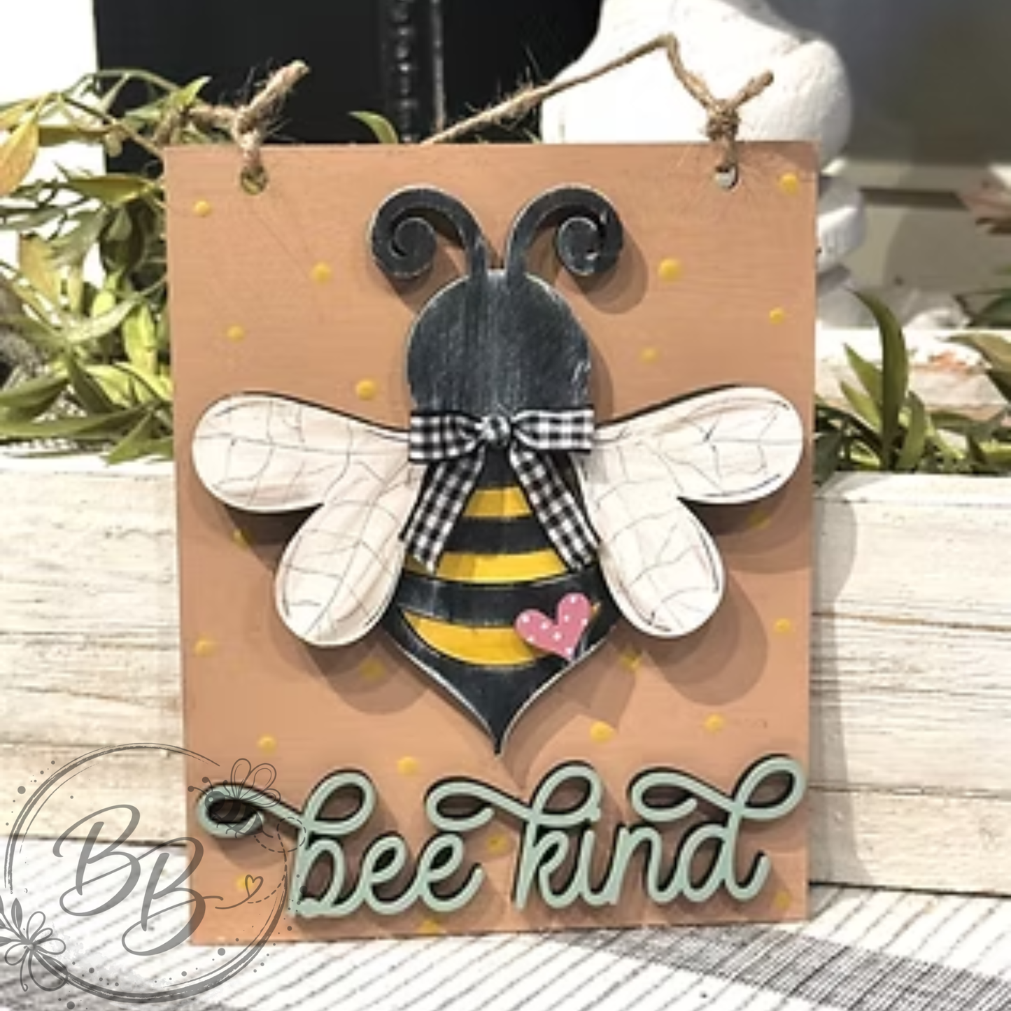 Bee Kind Mini Sign