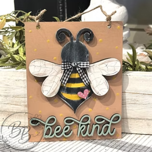 Bee Kind Mini Sign