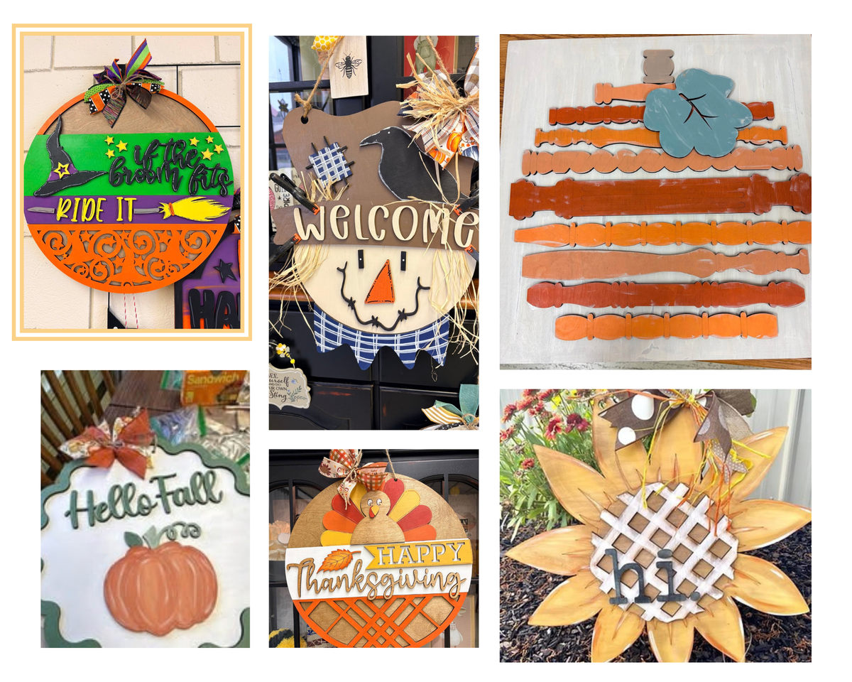 Halloween or Fall Door Hanger Workshop 10/8/2026