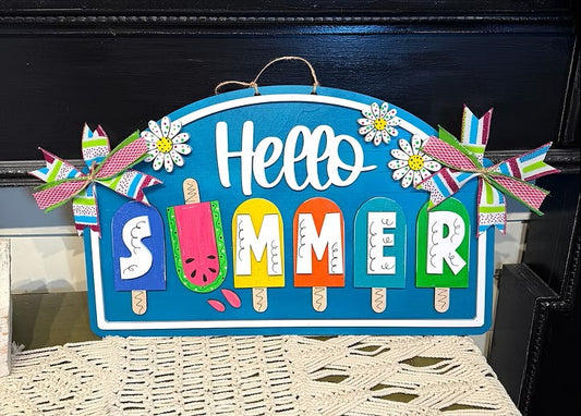 Hello Summer Popsicle Fancy
