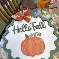 Halloween or Fall Door Hanger Workshop 10/8/2026